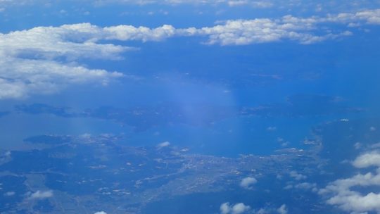 航空写真（能登島、新潟、小国町、長井市）