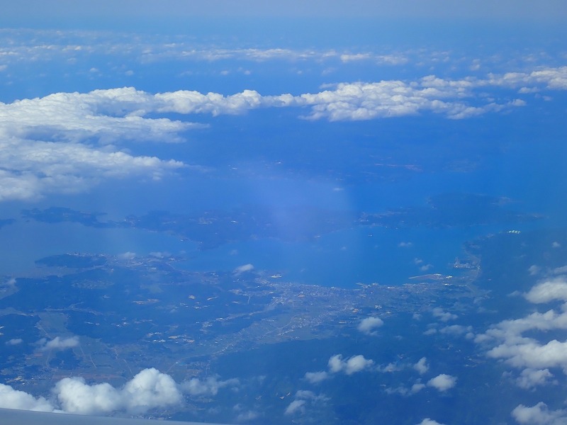航空写真（能登島、新潟、小国町、長井市）